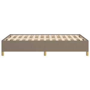 Πλαίσιο Κρεβατιού χωρίς στρώμα Taupe 120x190 εκ. Υφασμάτινο