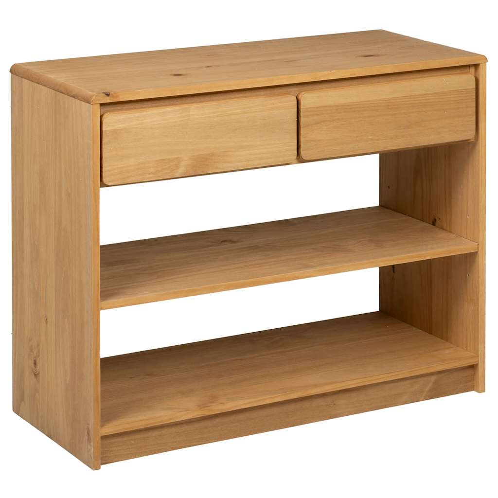 Τραπέζι Κονσόλα SAUDA Δρυς 89,5x36,5x73 εκ. Μασίφ Ξύλο Πεύκου