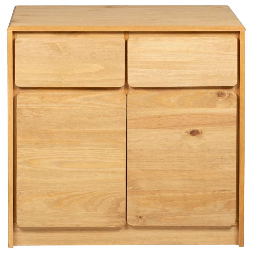 Ντουλάπι SAUDA Δρυς 80x43x75,5 εκ. από Μασίφ Ξύλο Πεύκου