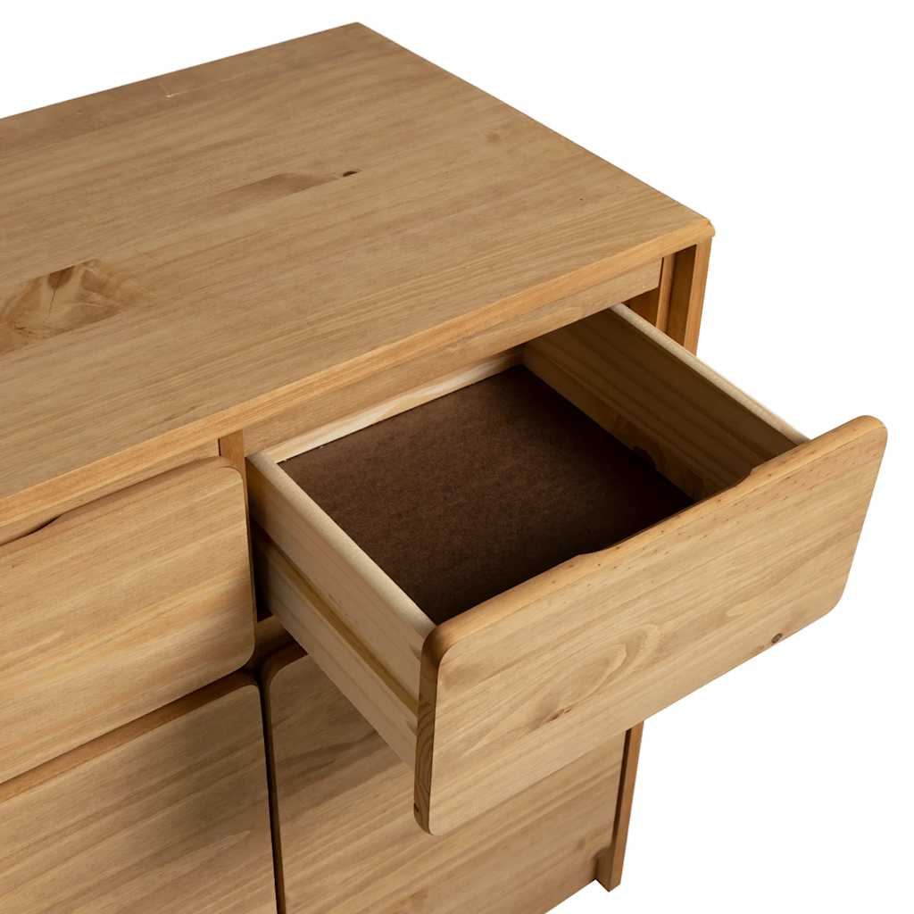 Μπουφές SAUDA Δρυς 114x43x75,5 εκ. από Μασίφ Ξύλο Πεύκου