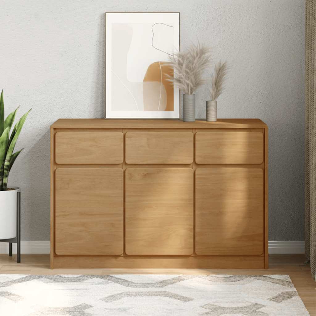 Μπουφές SAUDA Δρυς 114x43x75,5 εκ. από Μασίφ Ξύλο Πεύκου
