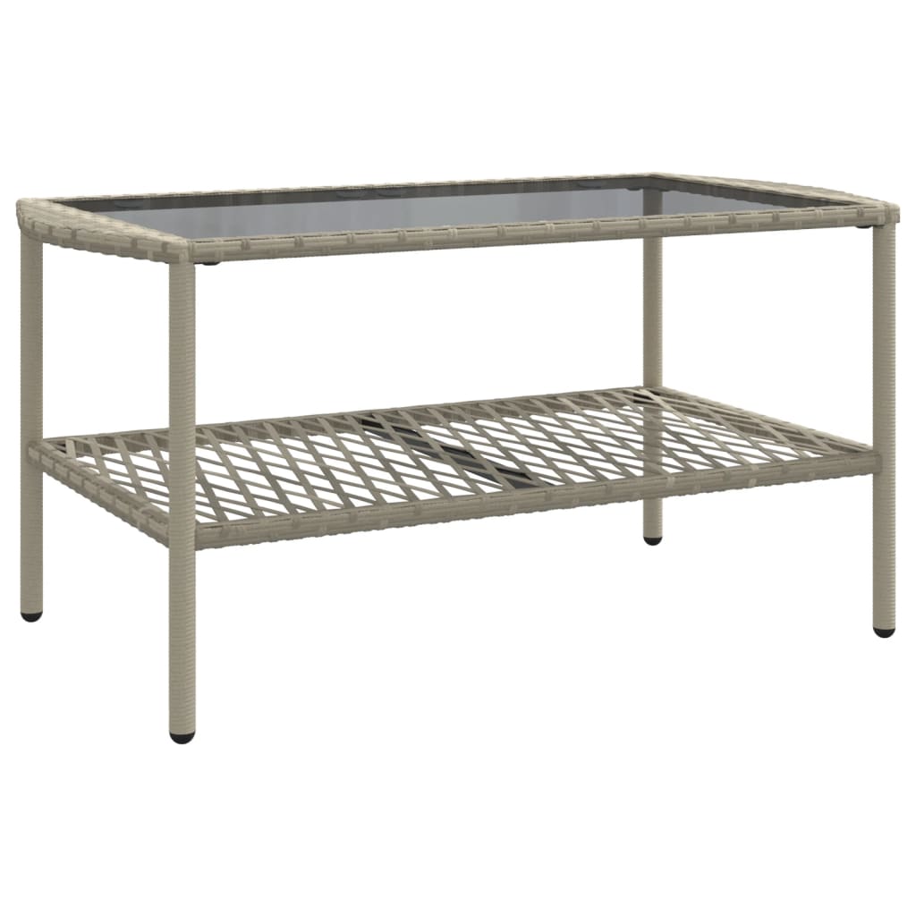 Σαλόνι Κήπου Σετ 4 Τεμαχίων Γκρι Συνθετικό Ρατάν με Μαξιλάρια