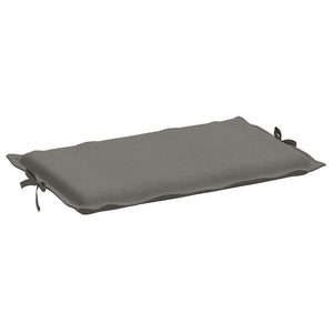 Μαξιλάρι Ξαπλώστρας Σκούρο Γκρι 186x58x4 εκ. Ύφασμα - Pakobazaar