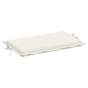 Μαξιλάρι Ξαπλώστρας Κρεμ 186x58x4 εκ. Ύφασμα - Pakobazaar