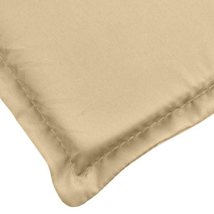 Μαξιλάρι Ξαπλώστρας Μπεζ 186x58x4 εκ. Ύφασμα - Pakobazaar