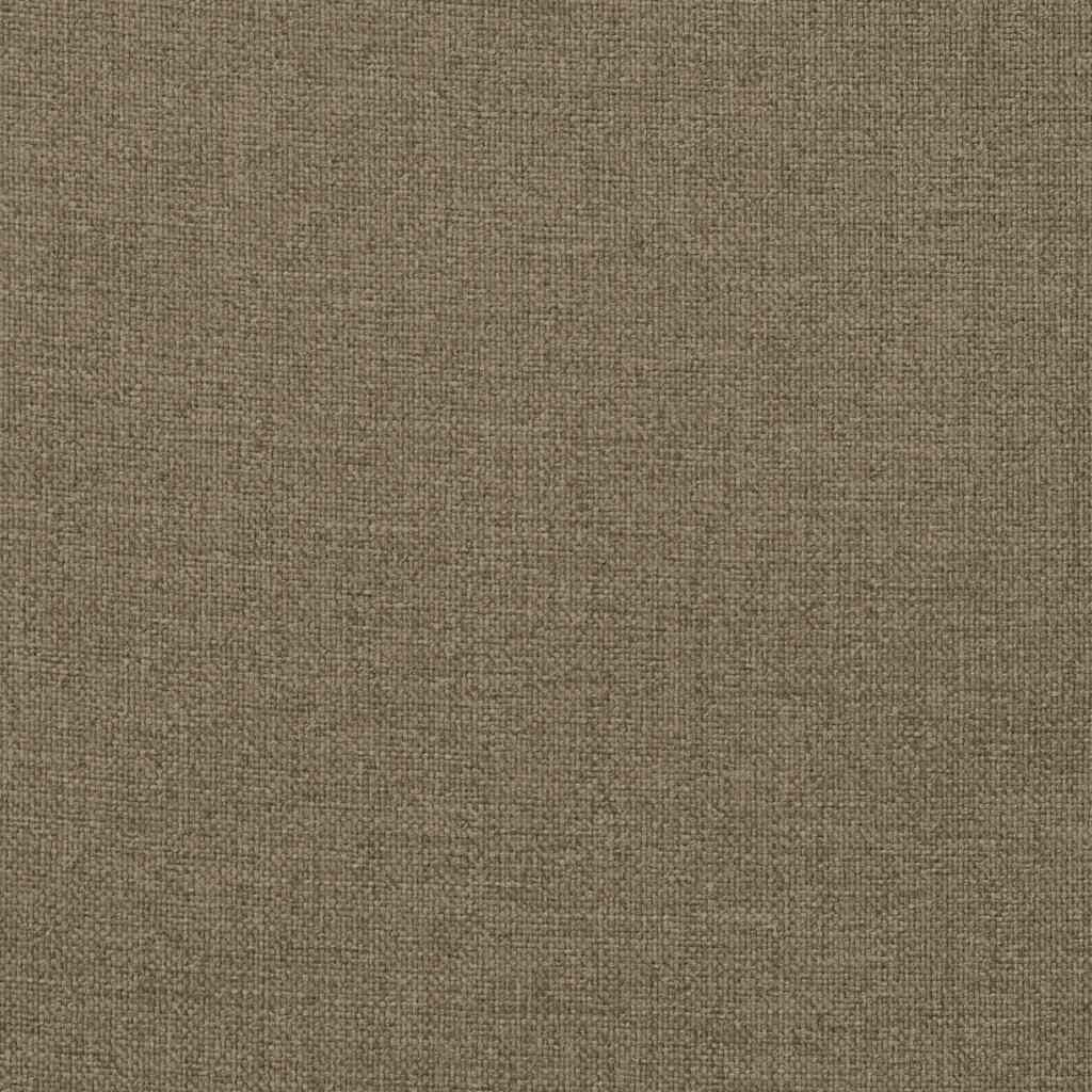 Μαξιλάρι Ξαπλώστρας Taupe 186x58x4 εκ. Ύφασμα - Pakobazaar
