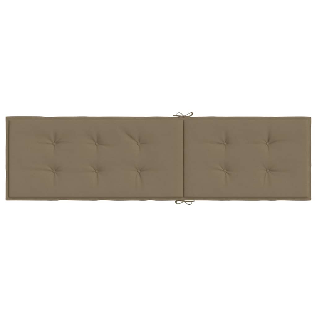 Μαξιλάρι Σεζλόνγκ Taupe (75+105) x 50 x 4 εκ. Υφασμάτινη