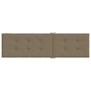 Μαξιλάρι Σεζλόνγκ Taupe (75+105) x 50 x 4 εκ. Υφασμάτινη
