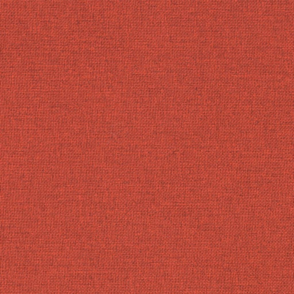 Μαξιλάρι Ξαπλώστρας Κόκκινο Μελανζέ 200x60x4 εκ. Ύφασμα