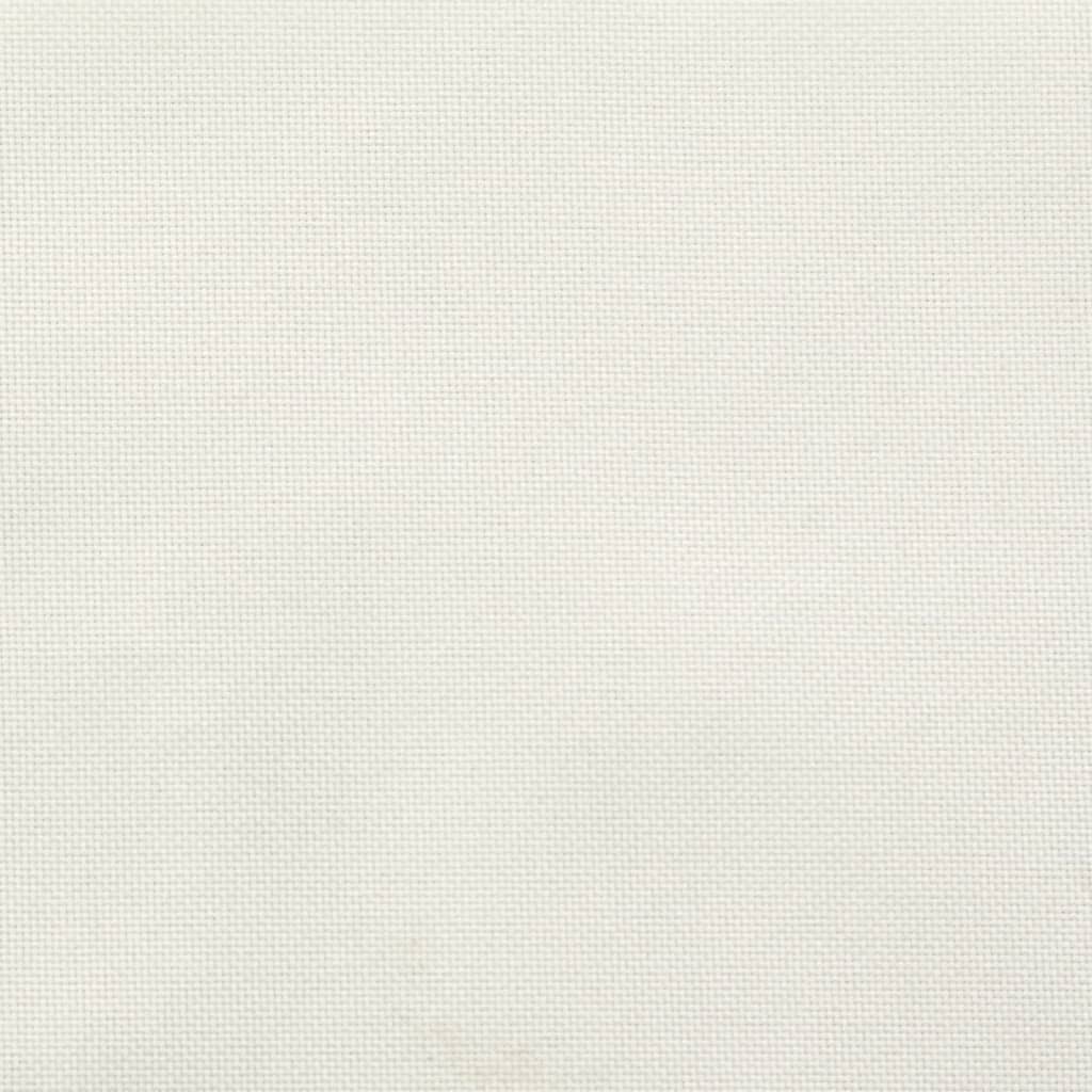 Μαξιλάρι Ξαπλώστρας Κρεμ Μελανζέ 200x70x4 εκ. Ύφασμα - Pakobazaar
