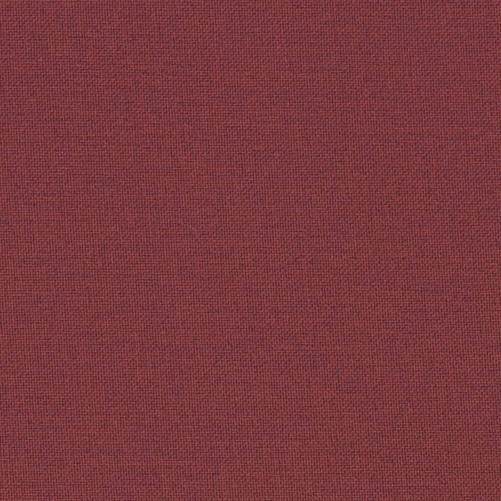 Μαξιλάρια Πάγκου Κήπου 2 Τεμ. Μπορντό Μελανζέ 120x50x7 εκ. Ύφ. - Pakobazaar