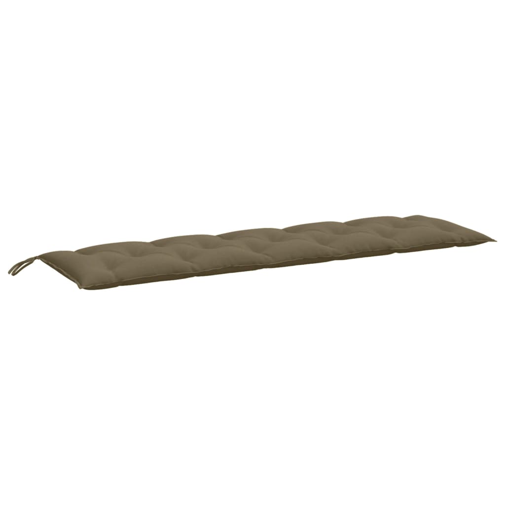 Μαξιλάρι Πάγκου Κήπου Taupe Μελανζέ 180x50x7 εκ. Ύφασμα
