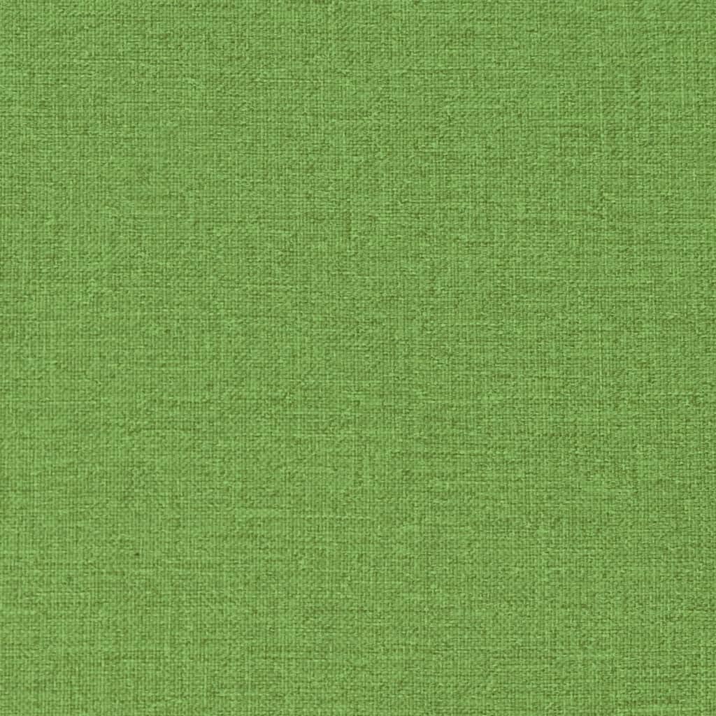 Μαξιλάρια Πάγκου Κήπου 2 τεμ. Πράσινο Μελανζέ 200x50x7 εκ. Ύφ.