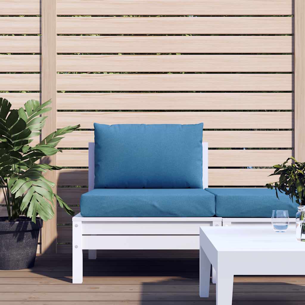 Μαξιλάρια από Παλέτες 2 τεμ. από Ύφασμα Melange Blue - Pakobazaar