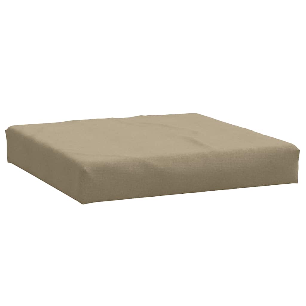 Μαξιλάρια από Παλέτες 3 τεμ., Ύφασμα Melange Taupe - Pakobazaar