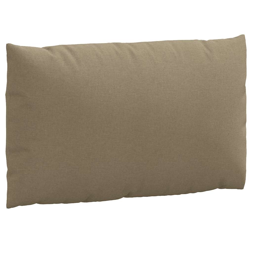 Μαξιλάρια από Παλέτες 3 τεμ., Ύφασμα Melange Taupe - Pakobazaar