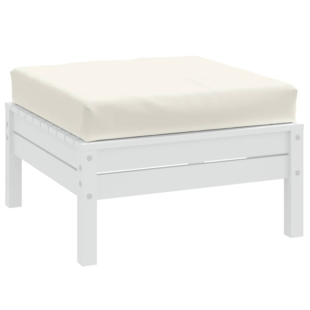 Μαξιλάρι Παλέτας Κρεμ 60x60x9,5 εκ. Ύφασμα