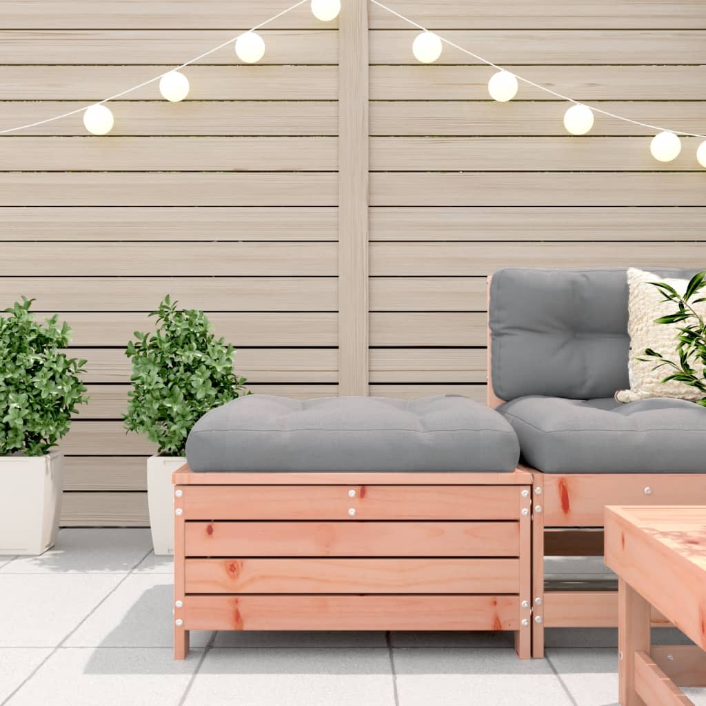 Υποπόδιο Κήπου 62 x 63,5 x 32 εκ. από Μασίφ Ξύλο Ψευδοτσούγκας - Pakobazaar