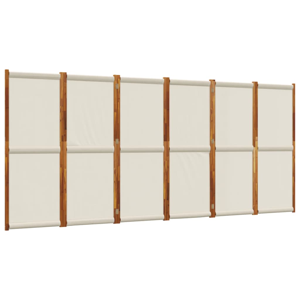 Διαχωριστικό Δωματίου με 6 Πάνελ Αν. Γκρι 420 x 180 εκ.