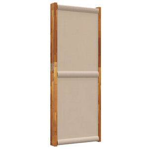 Διαχωριστικό Δωματίου με 4 Πάνελ Taupe 280 x 180 εκ. - Pakobazaar
