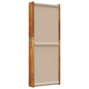 Διαχωριστικό Δωματίου με 6 Πάνελ Taupe 420 x 180 εκ.