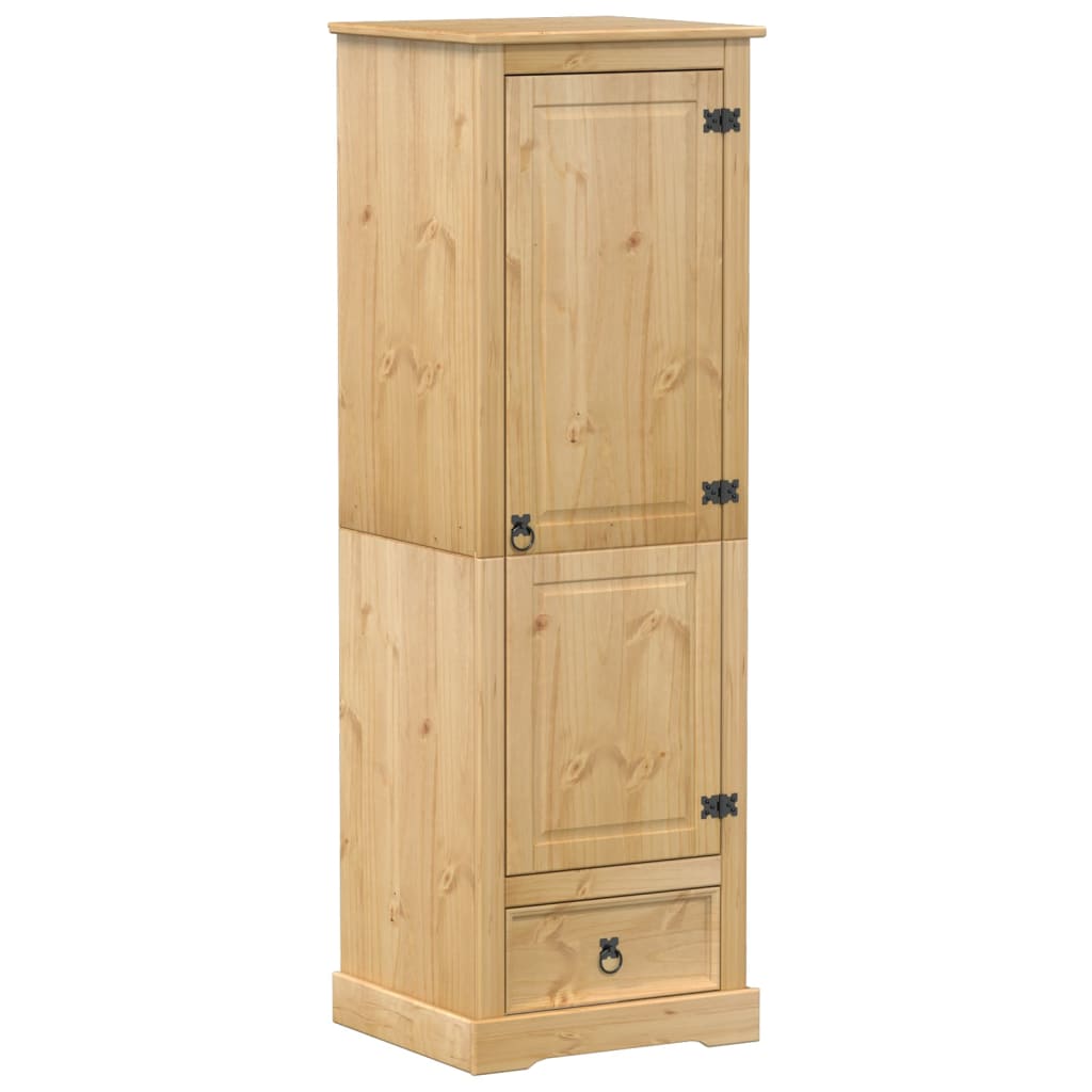 Ντουλάπα Corona 55x50x170 εκ. από Μασίφ Ξύλο Πεύκου - Pakobazaar