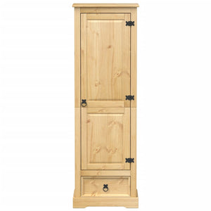 Ντουλάπα Corona 55x38x170 εκ. από Μασίφ Ξύλο Πεύκου