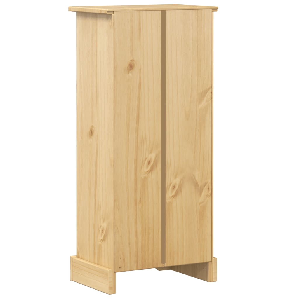 Βιβλιοθήκη Corona 46x29x100 εκ. από Μασίφ Ξύλο Πεύκου - Pakobazaar