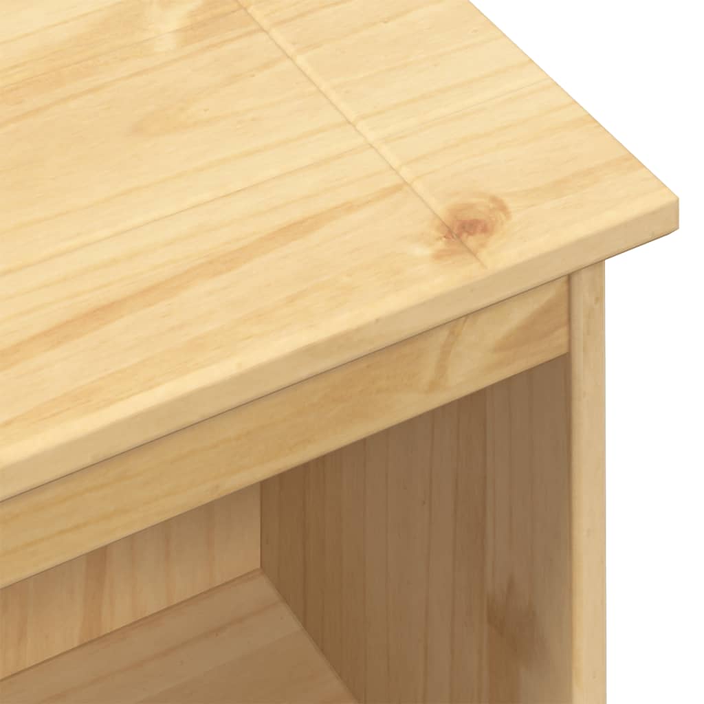 Βιβλιοθήκη Corona 46x29x100 εκ. από Μασίφ Ξύλο Πεύκου - Pakobazaar