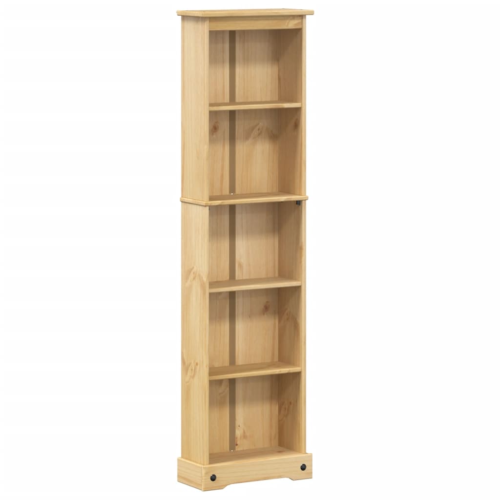 Βιβλιοθήκη Corona 46x20x170 εκ. από Μασίφ Ξύλο Πεύκου - Pakobazaar