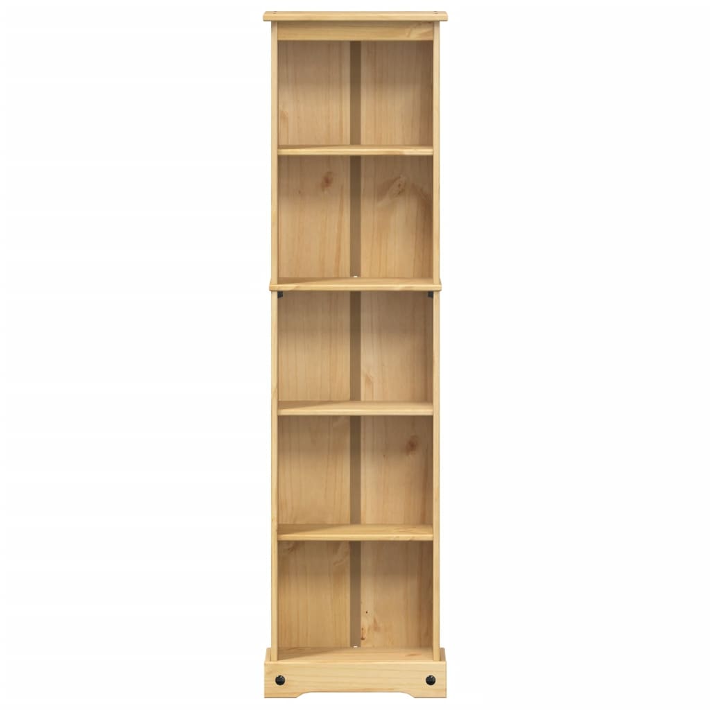 Βιβλιοθήκη Corona 46x20x170 εκ. από Μασίφ Ξύλο Πεύκου - Pakobazaar