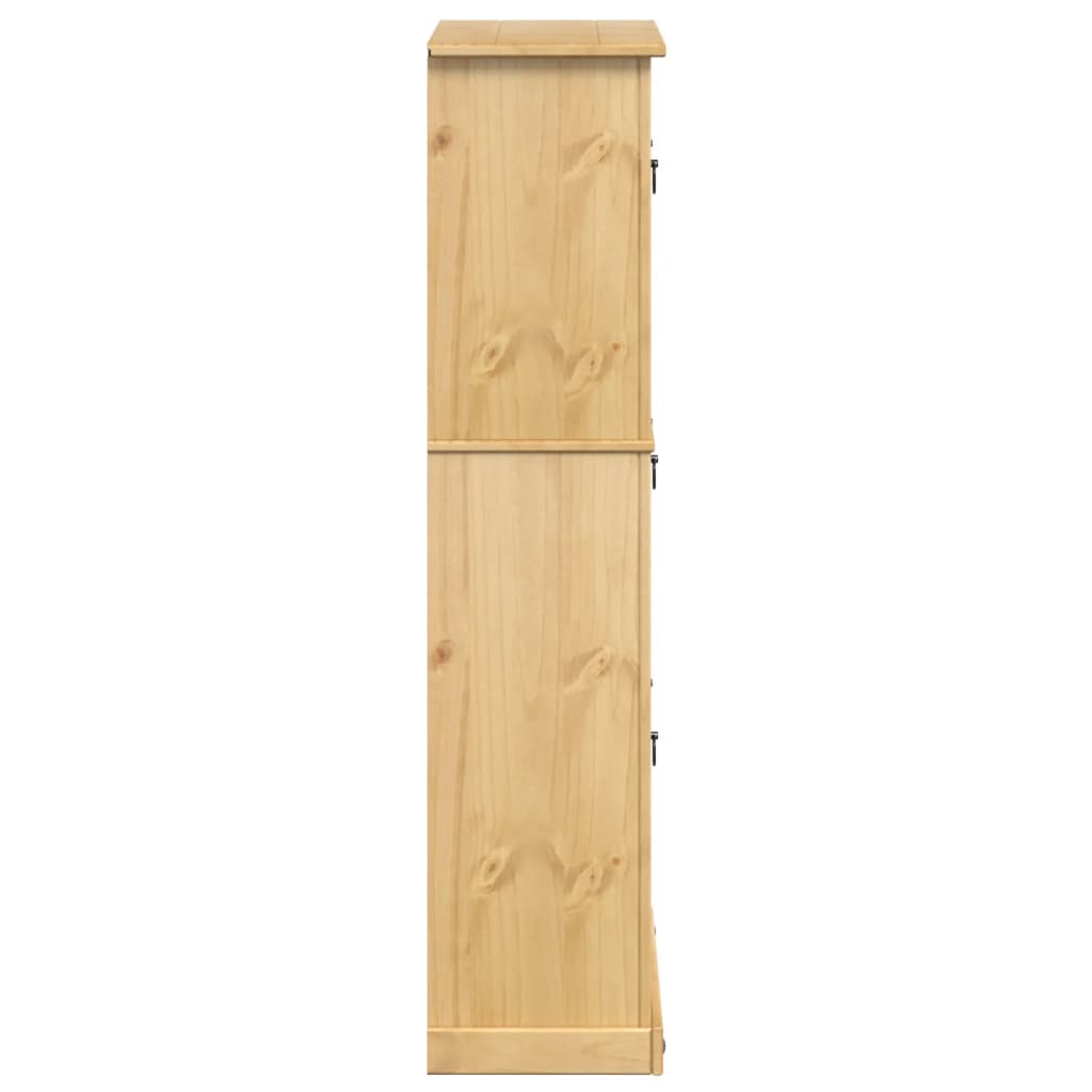 Παπουτσοθήκη Corona 99 x 32 x 138 εκ. από Μασίφ Ξύλο Πεύκου - Pakobazaar