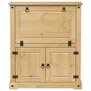 Κάβα Κρασιών Corona 97x45x114 εκ. από Μασίφ Ξύλο Πεύκου - Pakobazaar