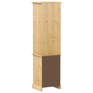 Ντουλάπι Μπάνιου Corona 50x40x185 εκ. από Μασίφ Ξύλο Πεύκου