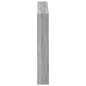 Κεφαλάρι με Αποθηκ. Χώρο & LED Γκρι Sonoma 100x17x102 εκ. - Pakobazaar