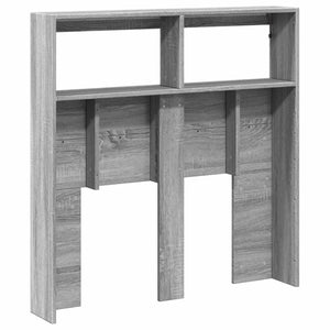 Κεφαλάρι με Αποθηκ. Χώρο & LED Γκρι Sonoma 100x17x102 εκ. - Pakobazaar