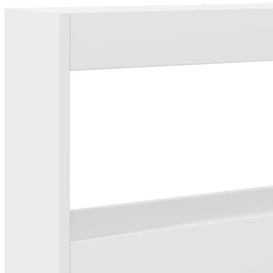 Κεφαλάρι με Αποθηκευτικό Χώρο και LED Λευκό 160 x 17 x 102 εκ. - Pakobazaar