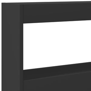 Κεφαλάρι με Αποθηκευτικό Χώρο και LED Μαύρο 180 x 17 x 102 εκ. - Pakobazaar