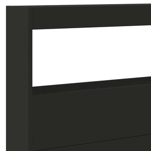Κεφαλάρι με Αποθηκευτικό Χώρο και LED Μαύρο 220 x 17 x 102 εκ. - Pakobazaar