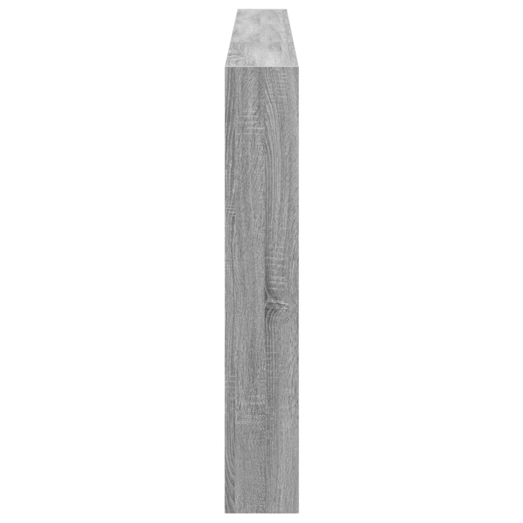 Κεφαλάρι με Αποθηκ. Χώρο & LED Γκρι Sonoma 220x17x102 εκ. - Pakobazaar