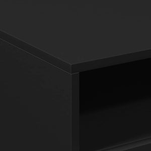 Τραπεζάκι Σαλονιού με Φώτα LED Μαύρο 50x49x40 εκ. - Pakobazaar
