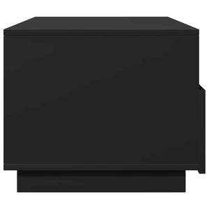 Τραπεζάκι Σαλονιού με Φώτα LED Μαύρο 90x49x40 εκ. - Pakobazaar