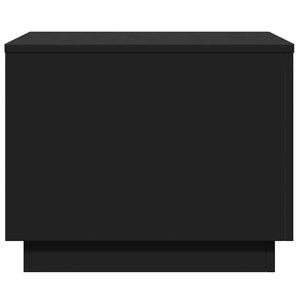 Τραπεζάκι Σαλονιού με LED Μαύρο 50 x 50 x 40 εκ. - Pakobazaar