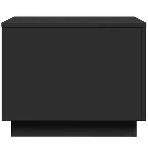 Τραπεζάκι Σαλονιού με LED Μαύρο 50 x 50 x 40 εκ. - Pakobazaar