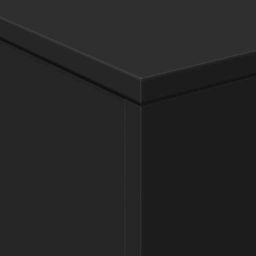 Τραπεζάκι Σαλονιού με LED Μαύρο 50 x 50 x 40 εκ. - Pakobazaar
