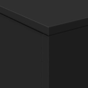 Τραπεζάκι Σαλονιού με LED Μαύρο 50 x 50 x 40 εκ. - Pakobazaar