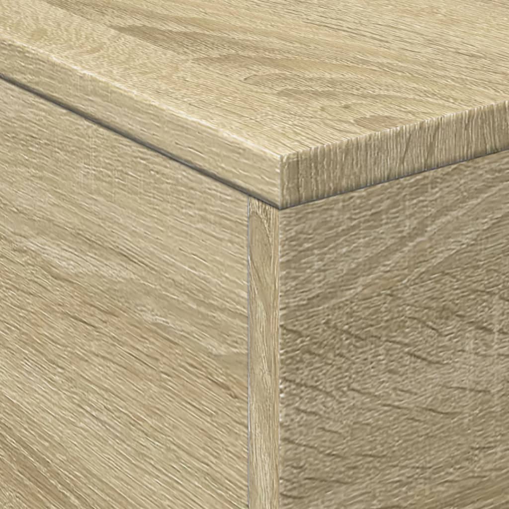 Τραπεζάκι Σαλονιού με LED Sonoma Δρυς 50x50x40 εκ. - Pakobazaar