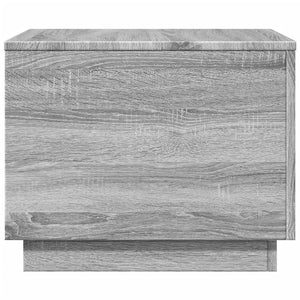 Τραπεζάκι Σαλονιού με LED Γκρι Sonoma 50 x 50 x 40 εκ. - Pakobazaar