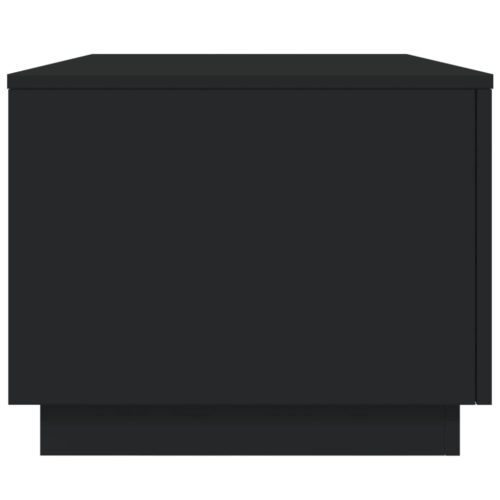 Τραπεζάκι Σαλονιού με LED Μαύρο 90 x 50 x 40 εκ. - Pakobazaar