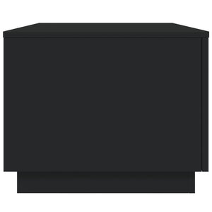 Τραπεζάκι Σαλονιού με LED Μαύρο 90 x 50 x 40 εκ. - Pakobazaar